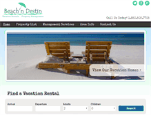 Tablet Screenshot of beachndestin.com